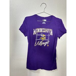 NFL Team Apparel Minnesota Vikings Women's fitted Tshirt size Medium